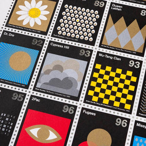 Dorothy Hip Hop Stamp Print Detail