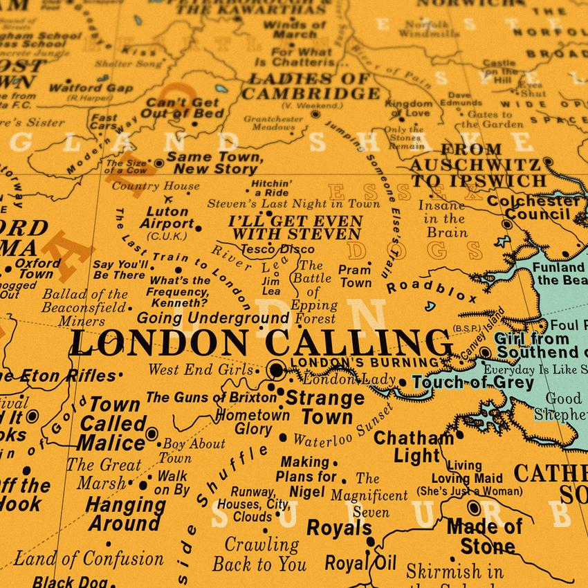 Dorothy UK Song Map Detail