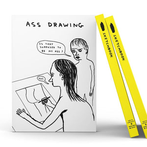 David Shrigley Ass Drawing A5 Sketchbook