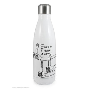 David Shrigley Water Bottle Everything is Good