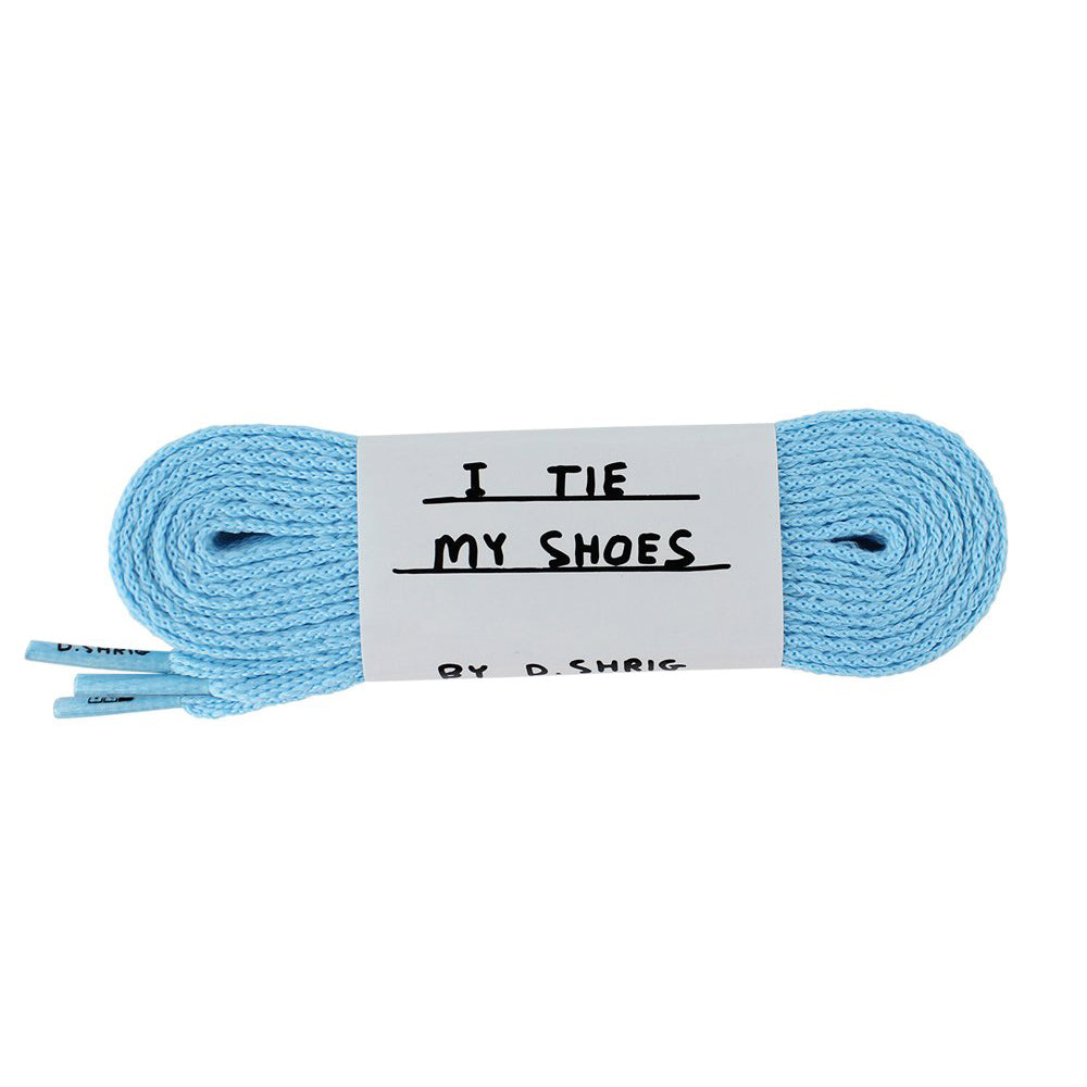 David Shrigley Shoelaces Blue