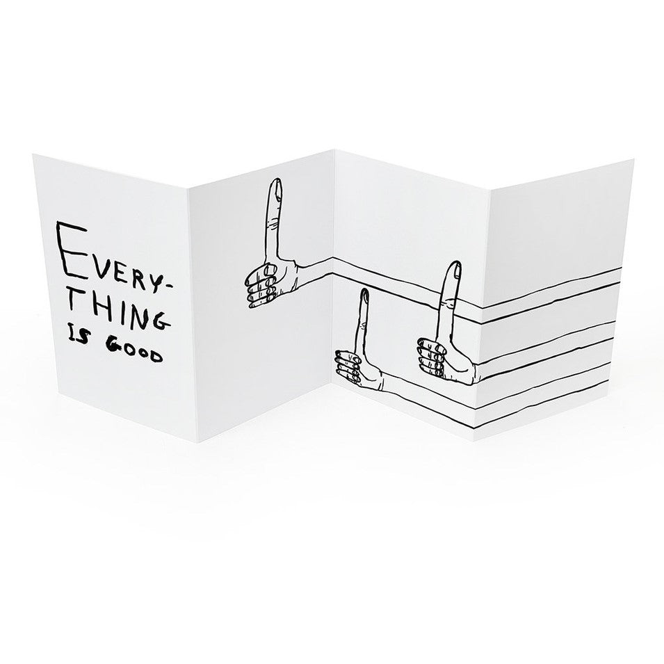 Everything is Good Concertina Card