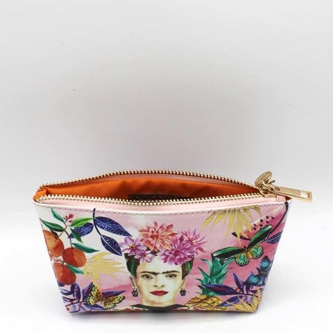 Frida Kahlo Fruit Make Up Bag Open