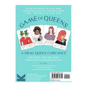 Game of Queens Back of Box