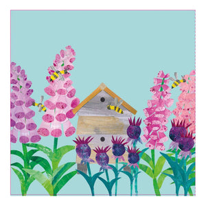 Gardens and Bees Pop Up Card