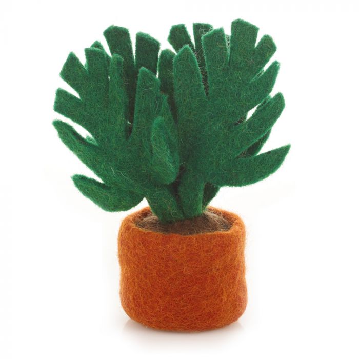 Felt Miniature Plant Monstera
