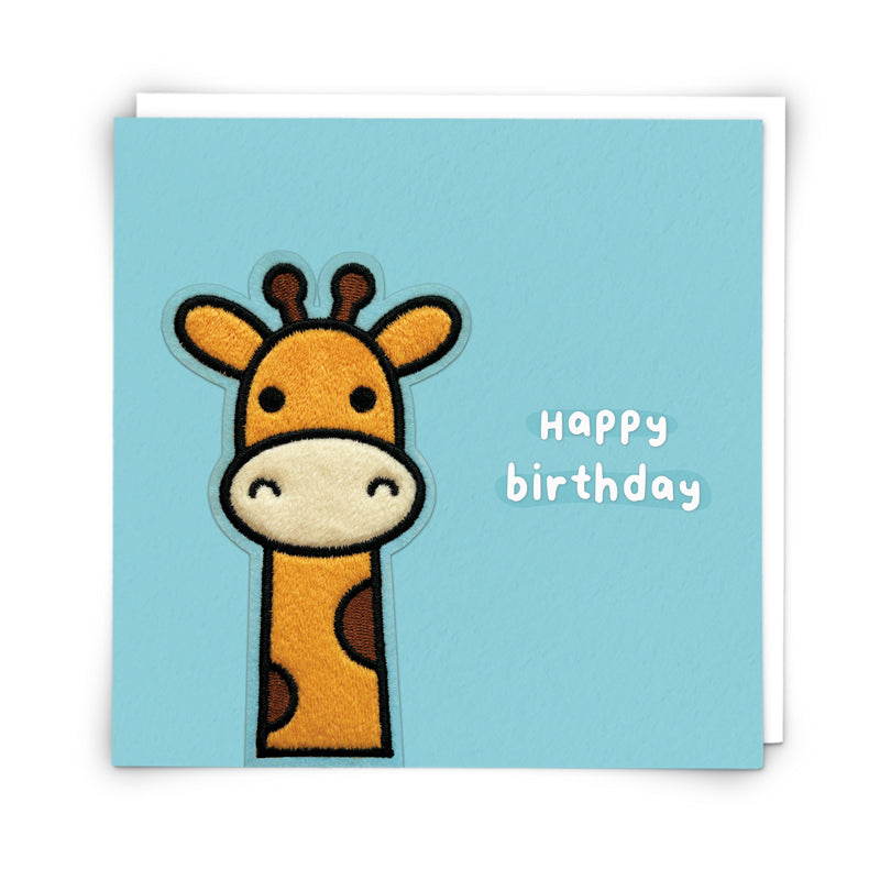 Hudson Giraffe Greeting Card