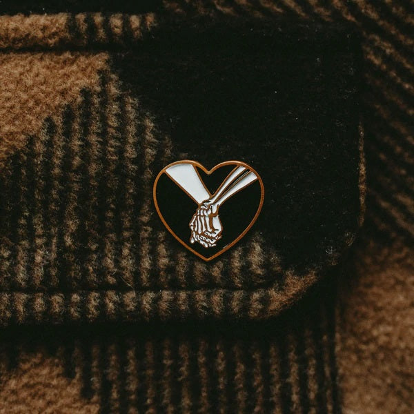 Love You to Death Pin Badge