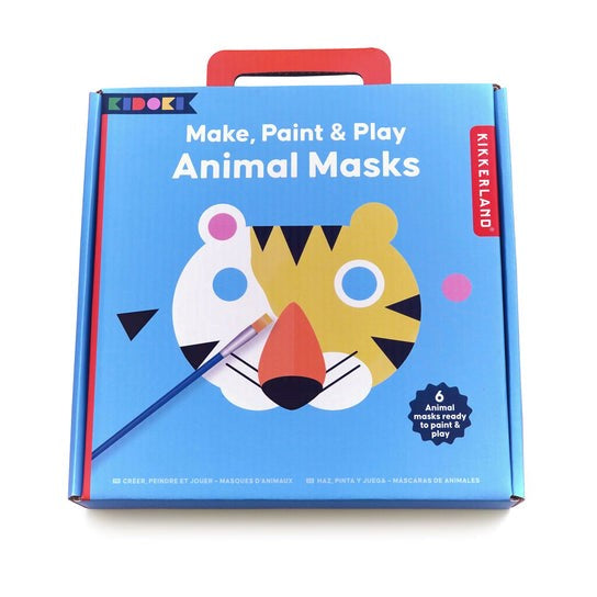 Make, Paint, Play Animal Mask Box