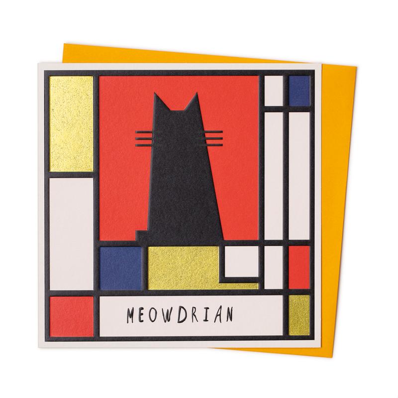 Meowdrian Card