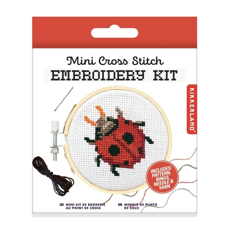 Mini Cross Stitch Embroidery Kit