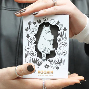 Moomin Acrylic Brooch Packaging
