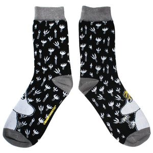 Moomin Black Print Socks