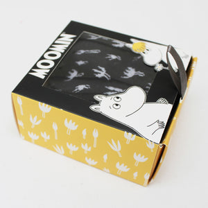 Moomin Black Print Socks in Box