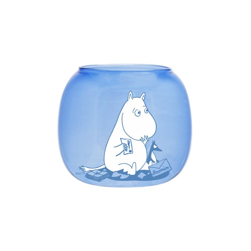 Moomin Tea Light Holder Blue