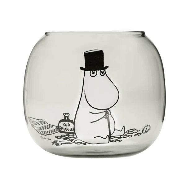 Moominpappa Grey Tealight Holder