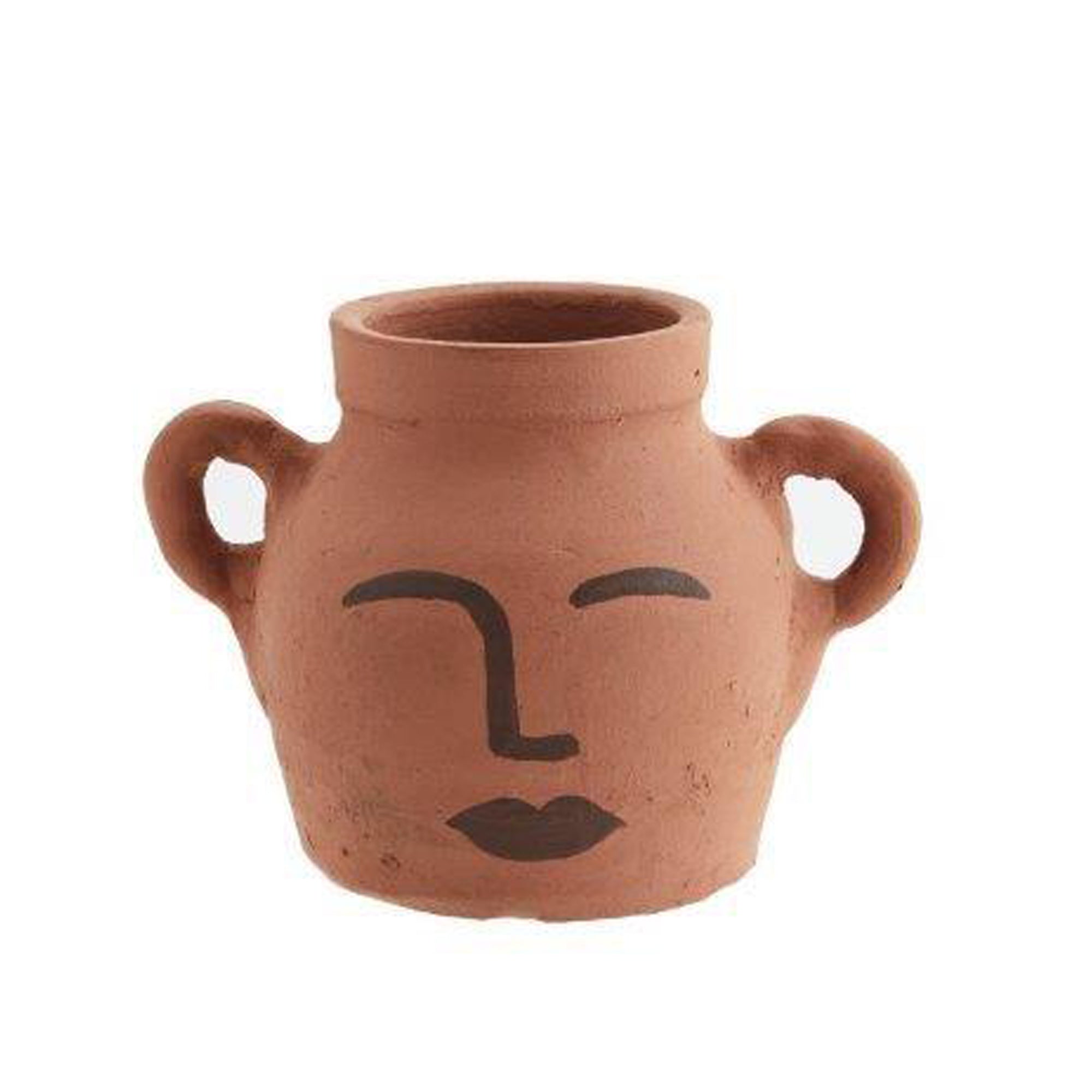 Clay Vase With Face