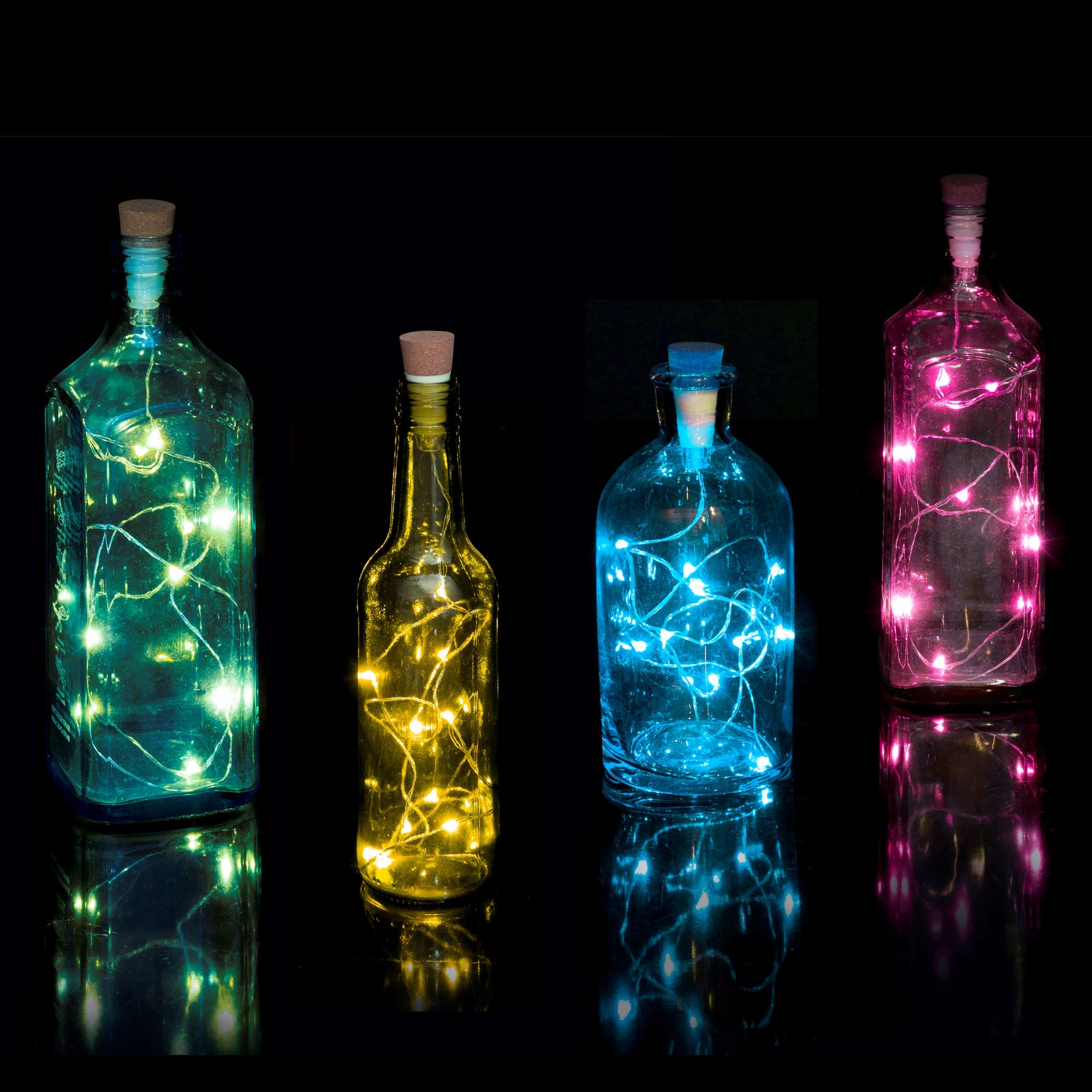 Multicolour Bottle String Light