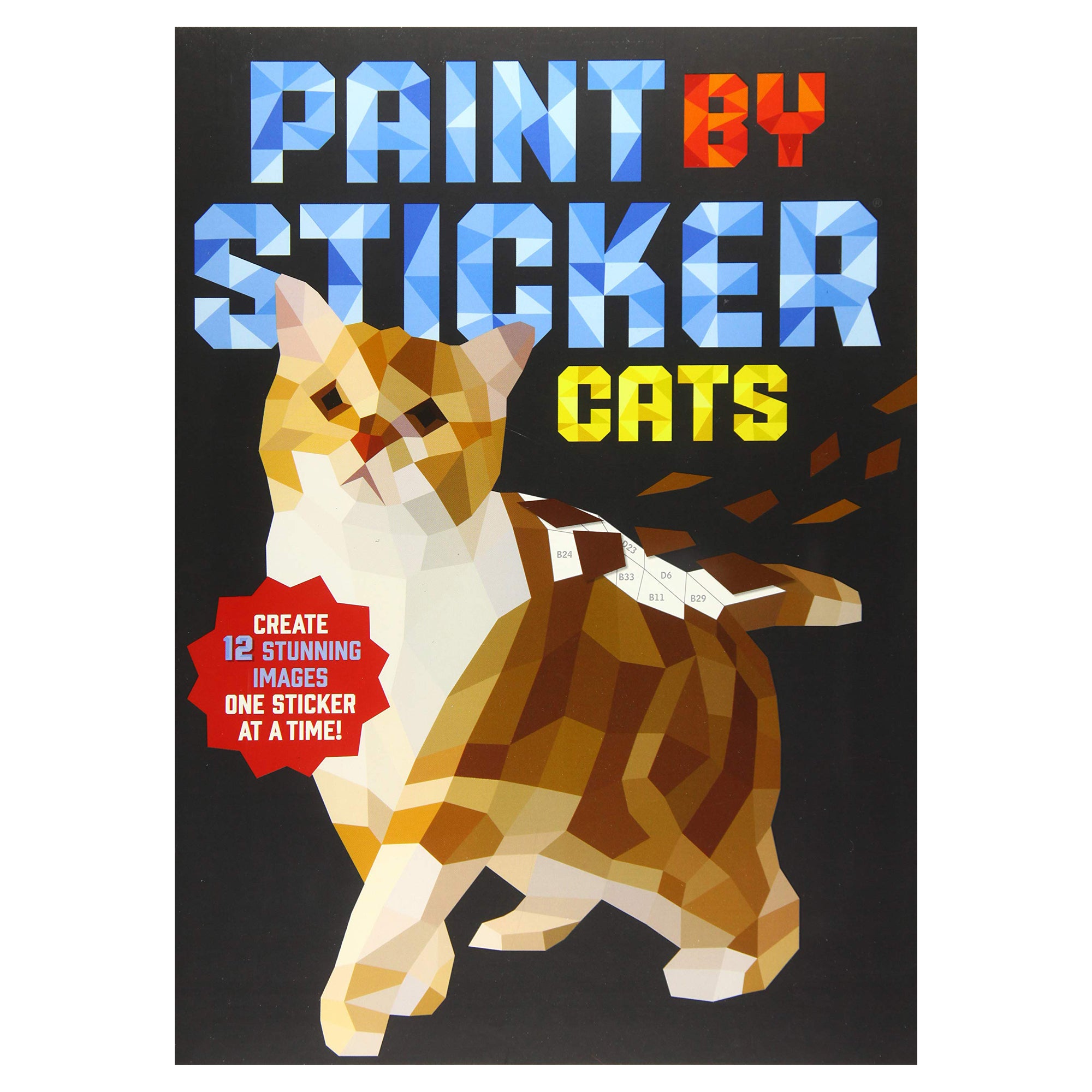 Paint By Sticker Cats