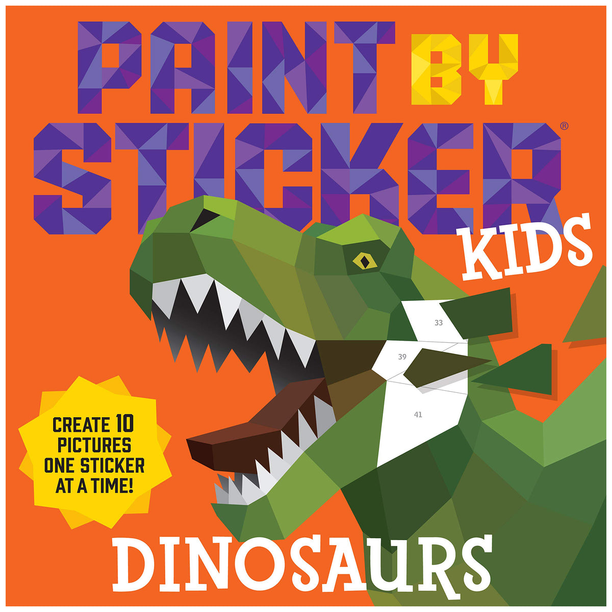 Paint by Sticker Dinosaurs