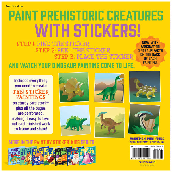 5 Sets Sticker Books for Kids 2-4(1300+ Animal Farm Dinosaur Ocean Universe