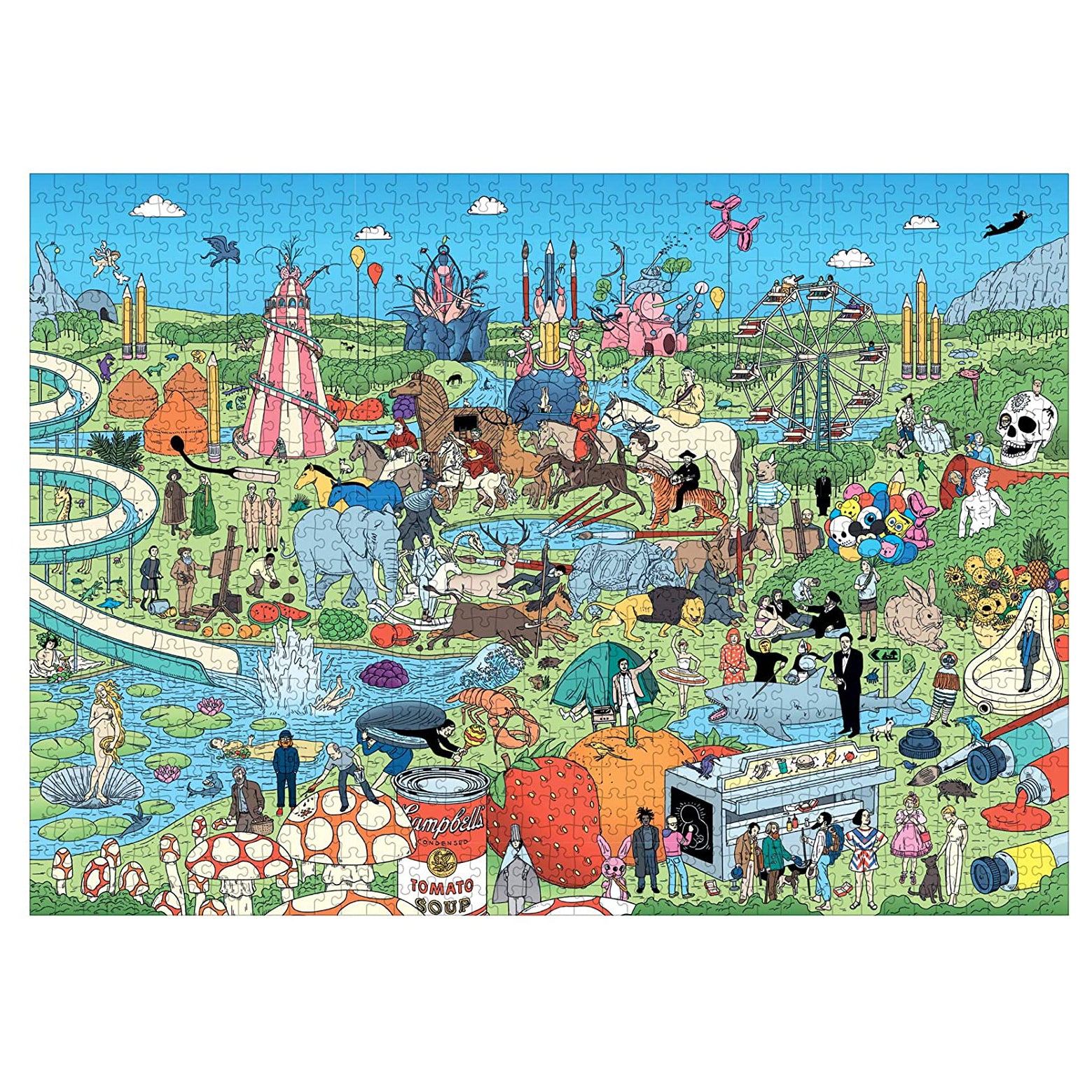 Pop Art Puzzle Jigsaw