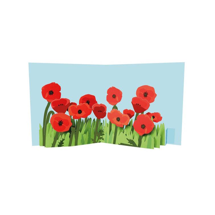 Pop Up Poppies Card