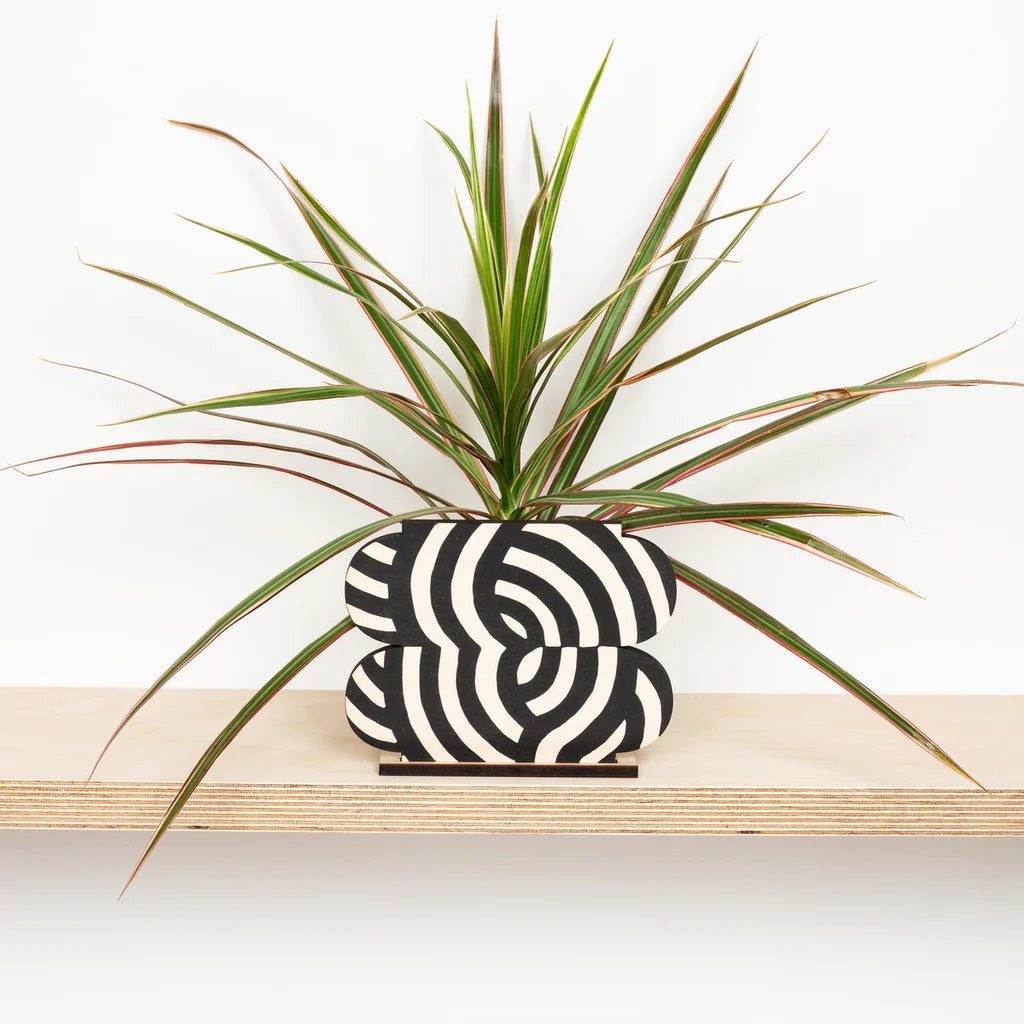 Studio Wald Pot Screen Knots With Plant