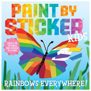 Rainbow Paint by Sticker Book