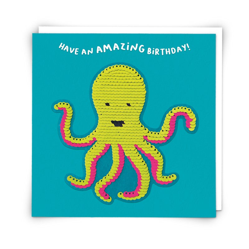 Redback Card Octopus Birthday Card
