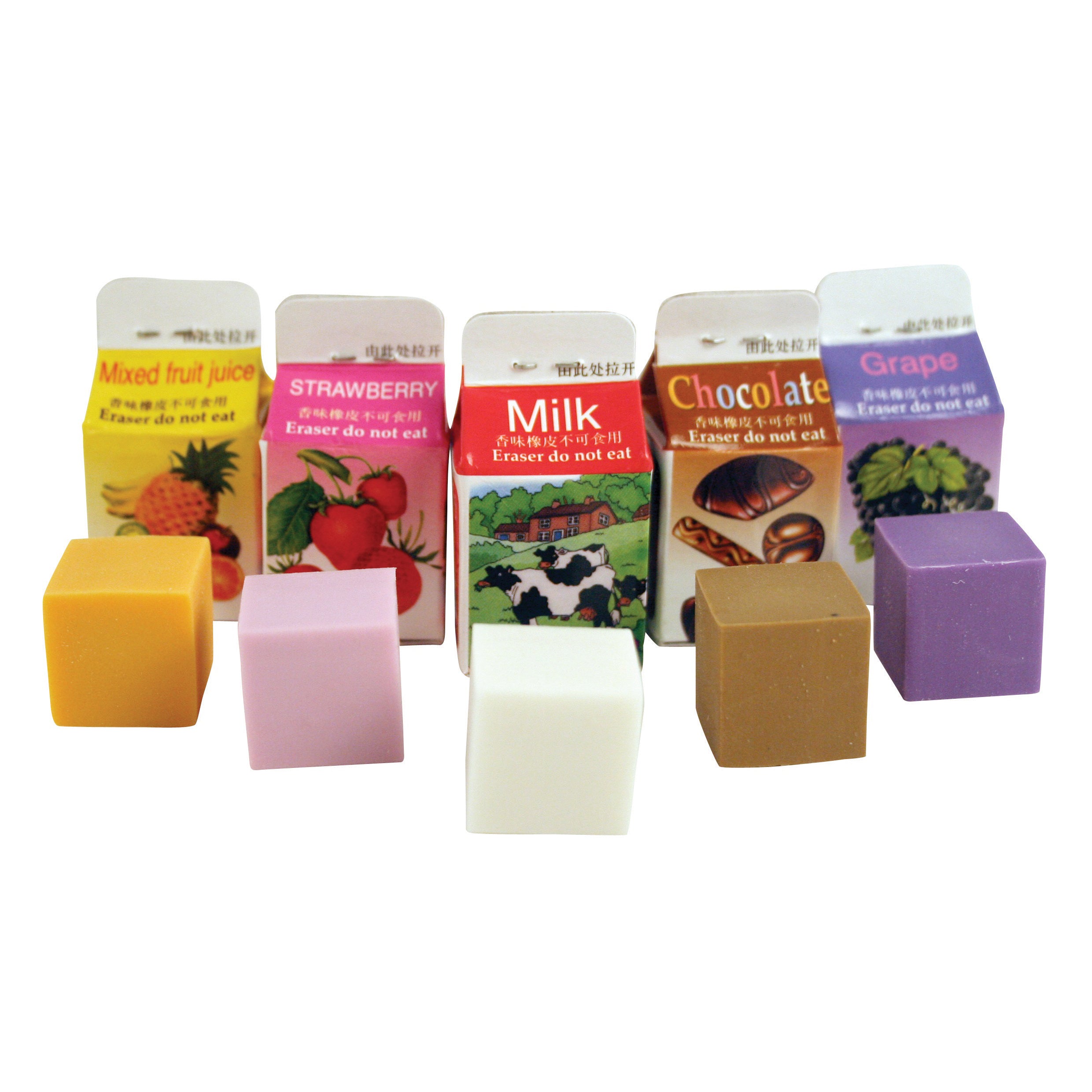 Pack of 5 Scented Erasers