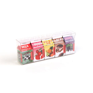 Pack of 5 Scented Erasers