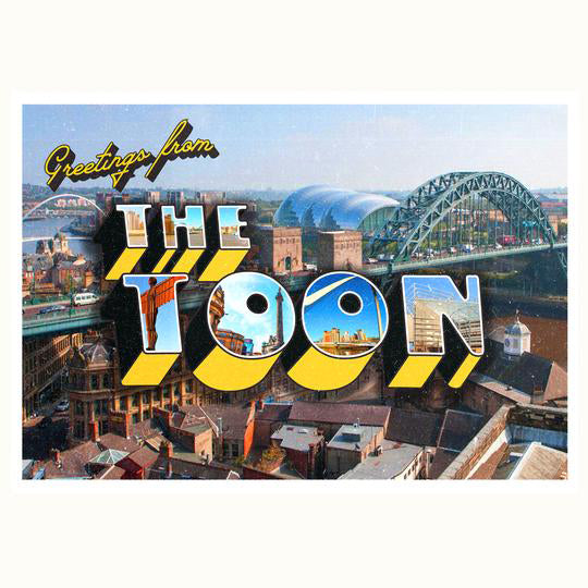 Greetings From the Toon A5 Print