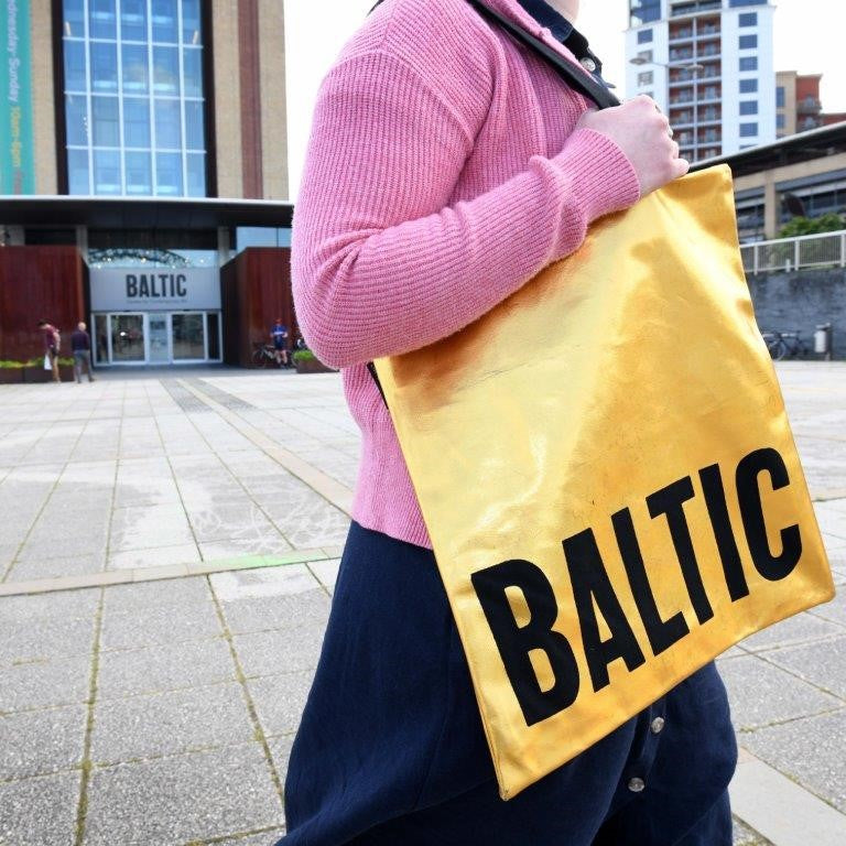Gold BALTIC Tote Bag Baltic Shop