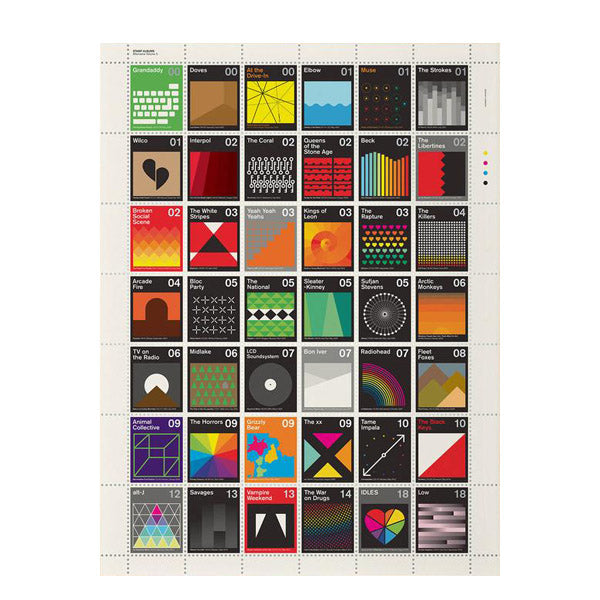 Stamp Album Print - Alternative Vol. 2