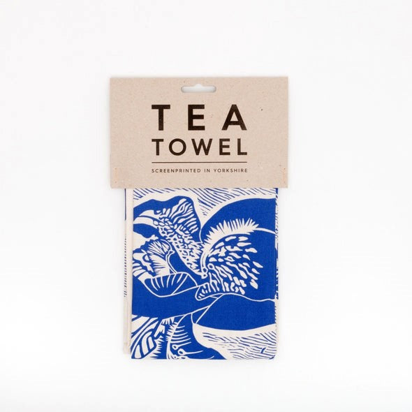 Studio Wald Blue Iris Tea Towel