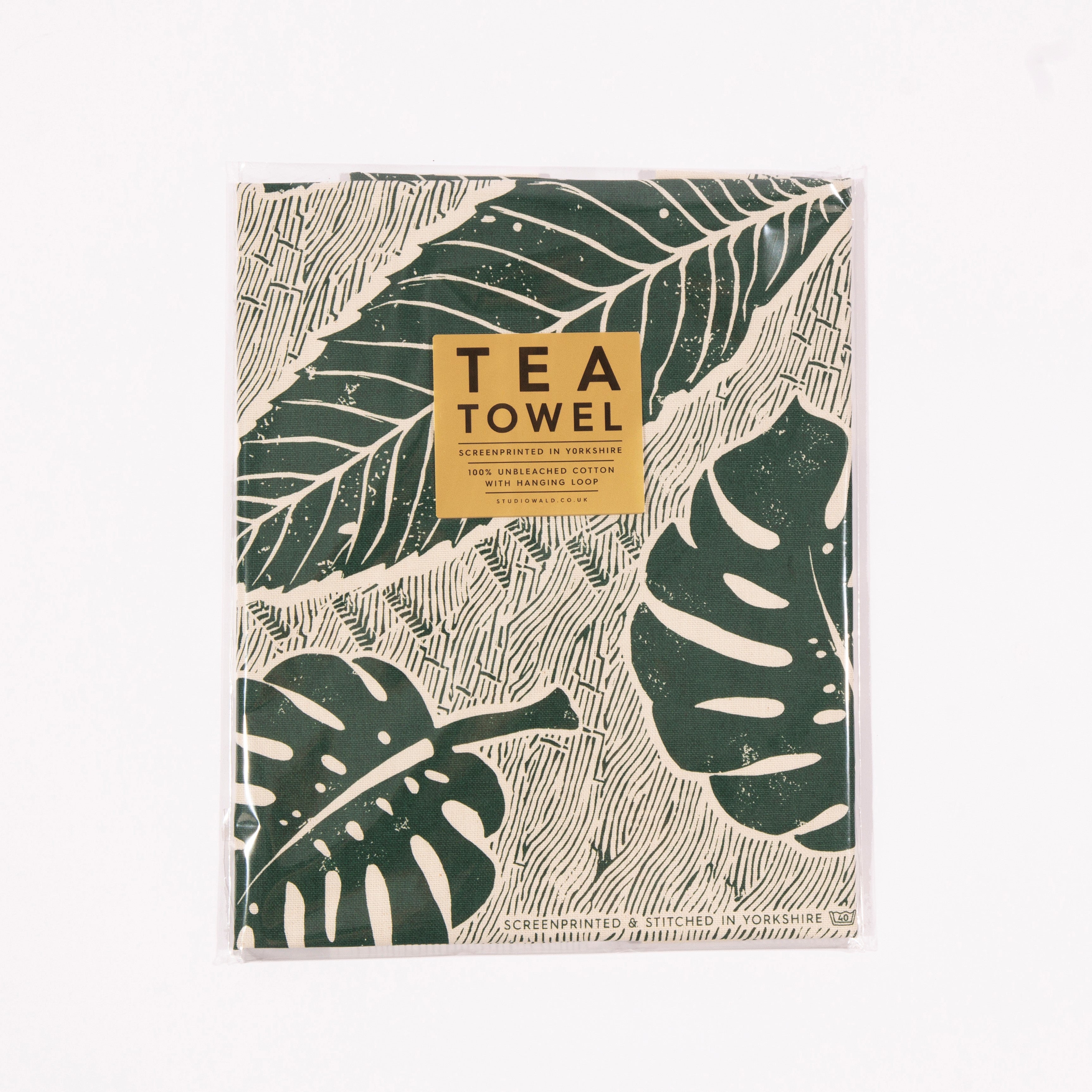 Wald Leaf Tea Towel Packaging
