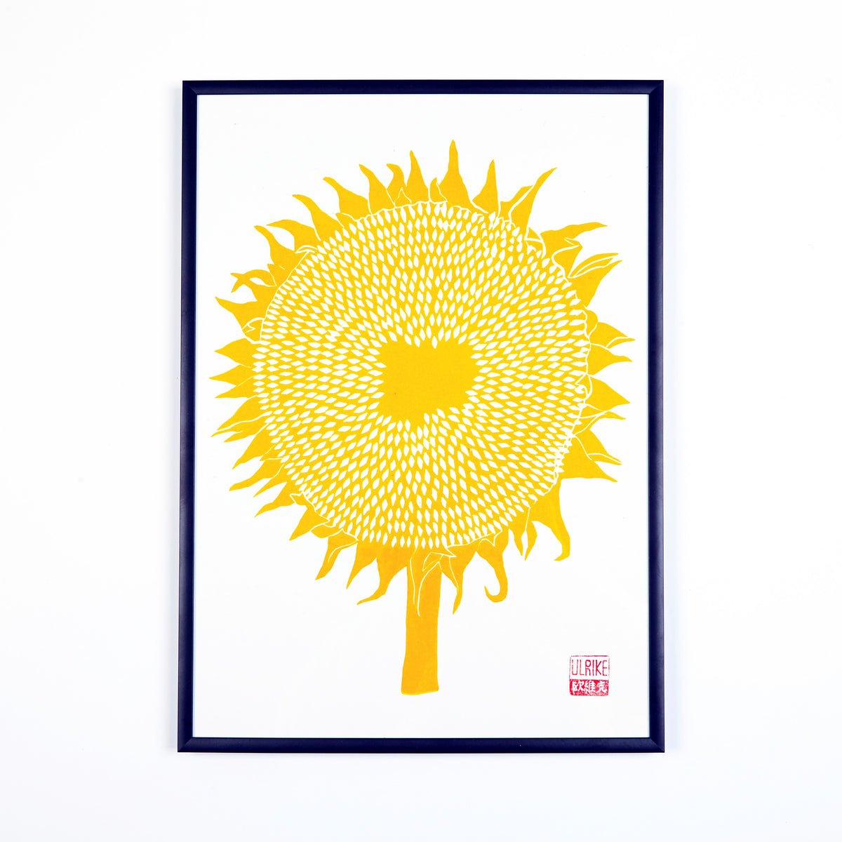 Wald Sunflower Litho Print