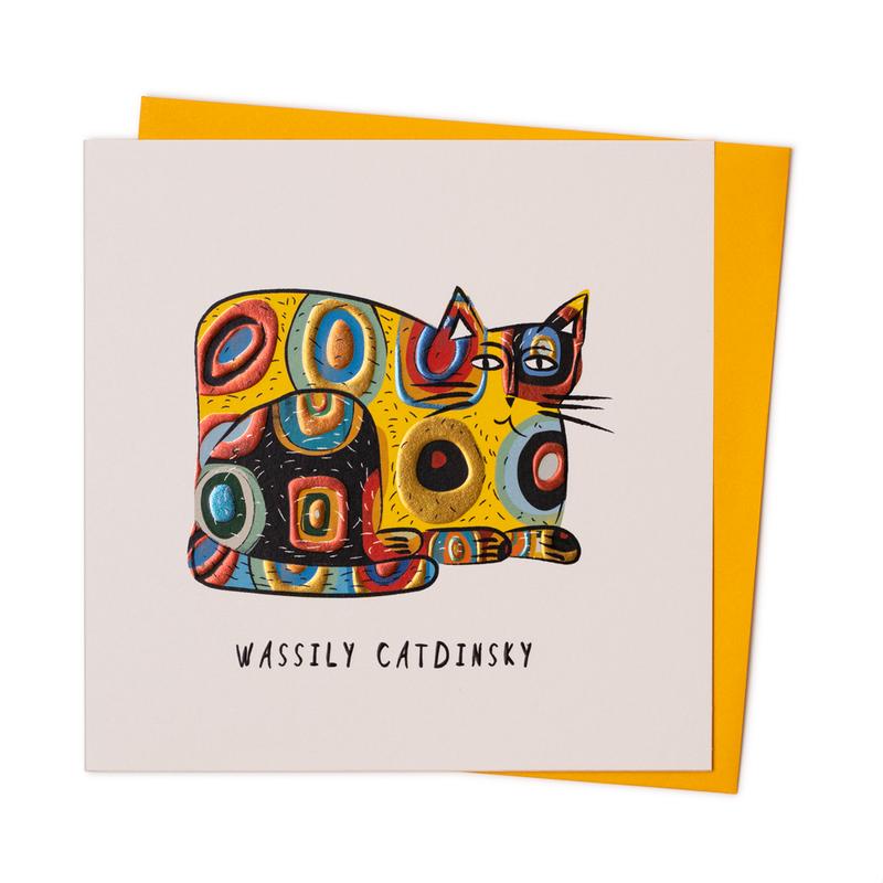 Wassily Catdinksy Card