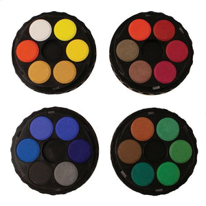 Compact Disk Watercolour Set 4 Palettes