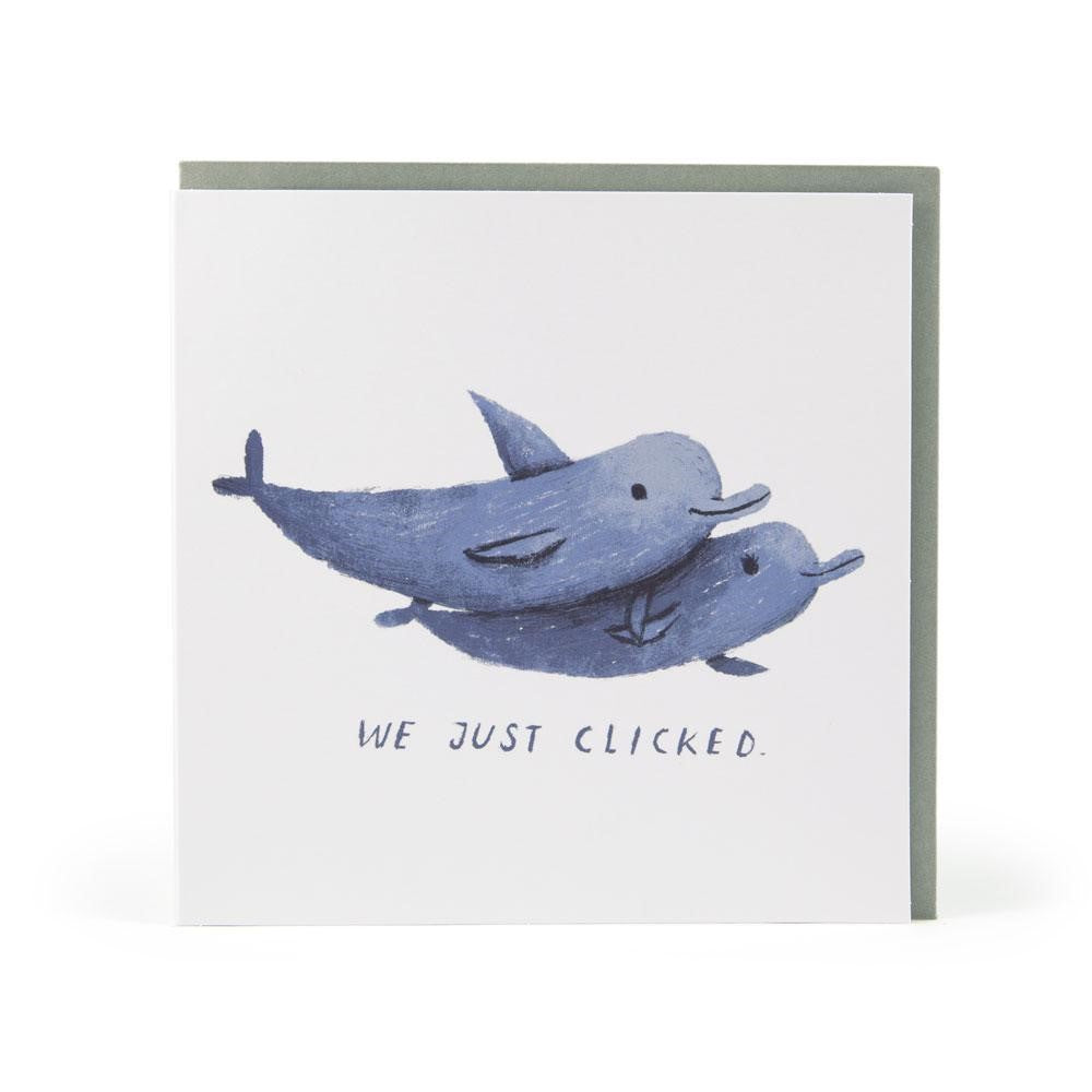 We Just Clicked Greeting Card