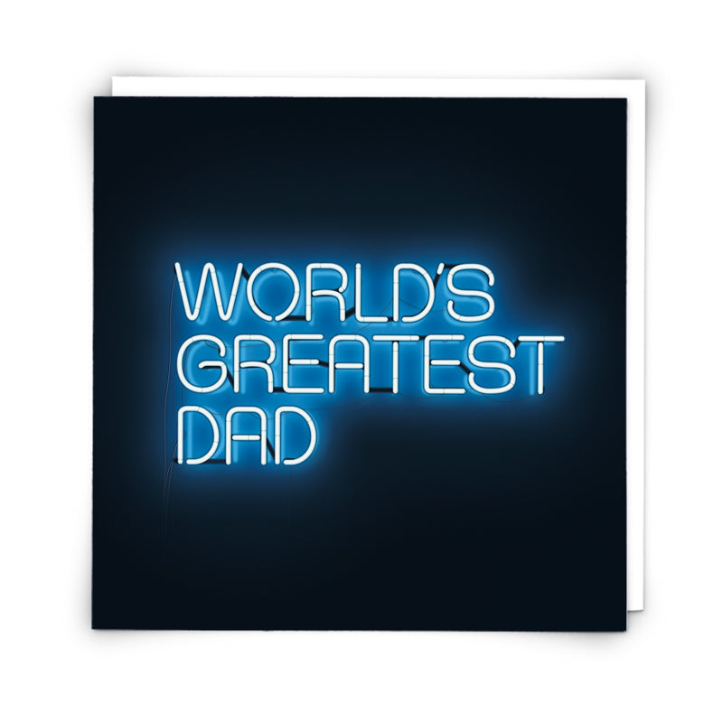 World's Greatest Dad Greeting Card